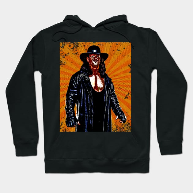 Undertaker // Retro Comics Hoodie by Kolovos Comic